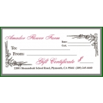 A Gift Certificate